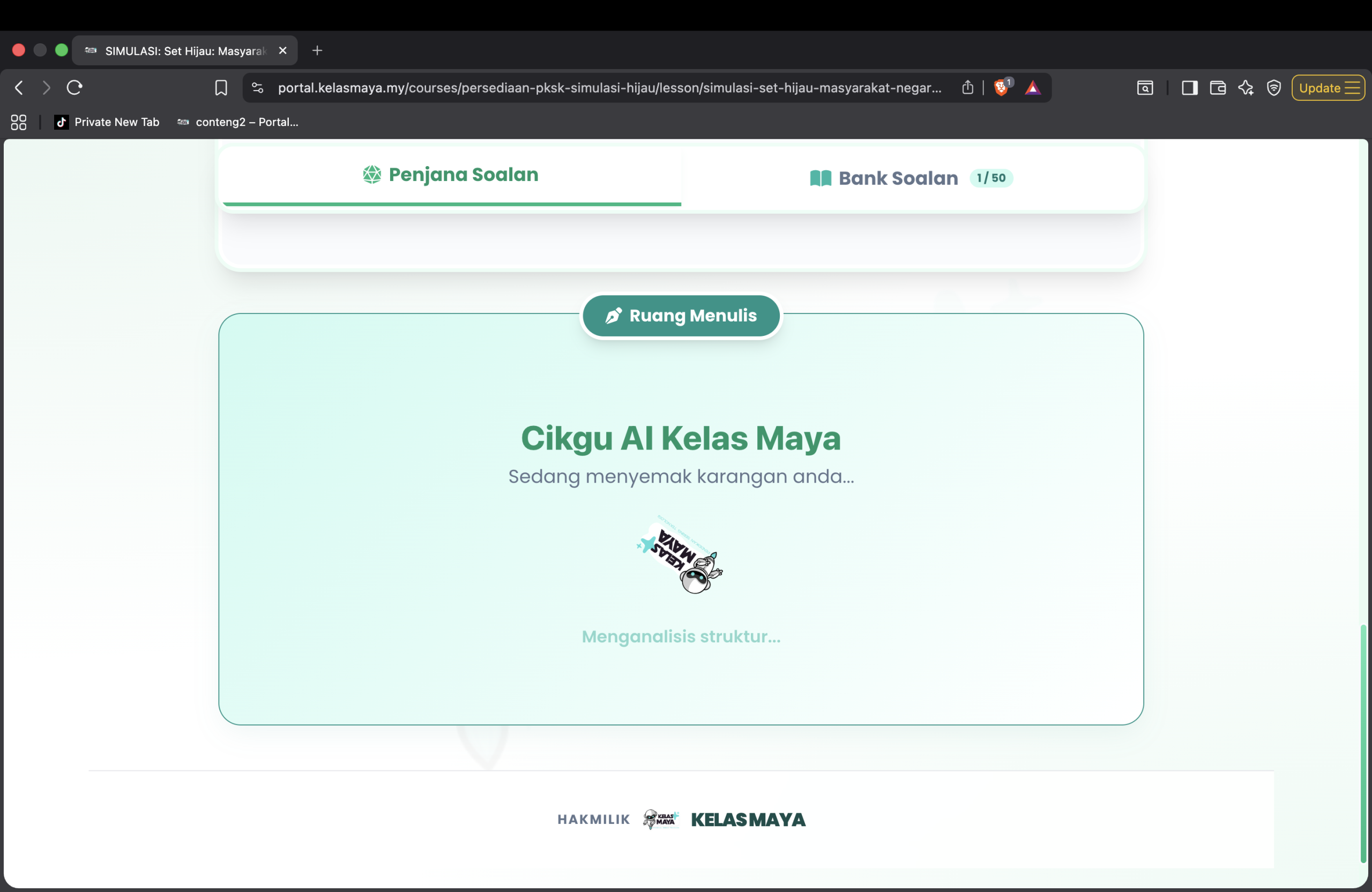 Tunggu 1 Minit